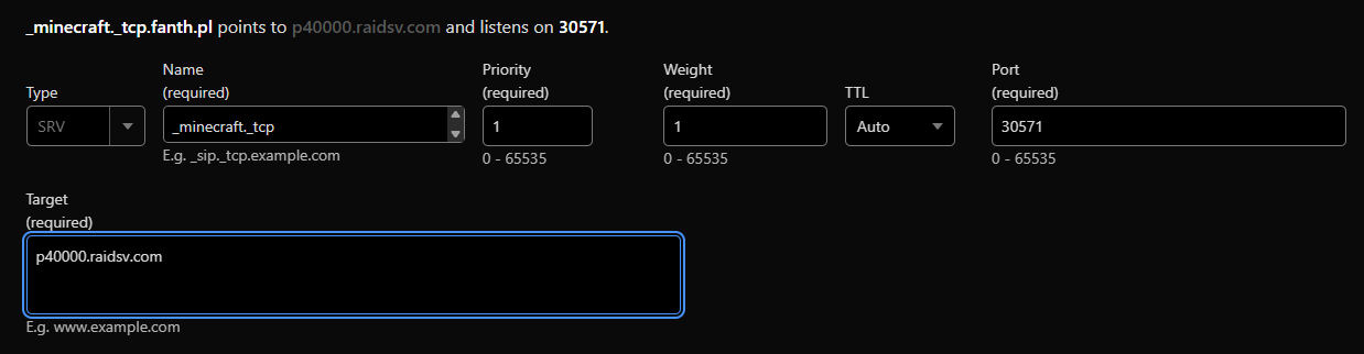 Poprawna konfiguracja domeny